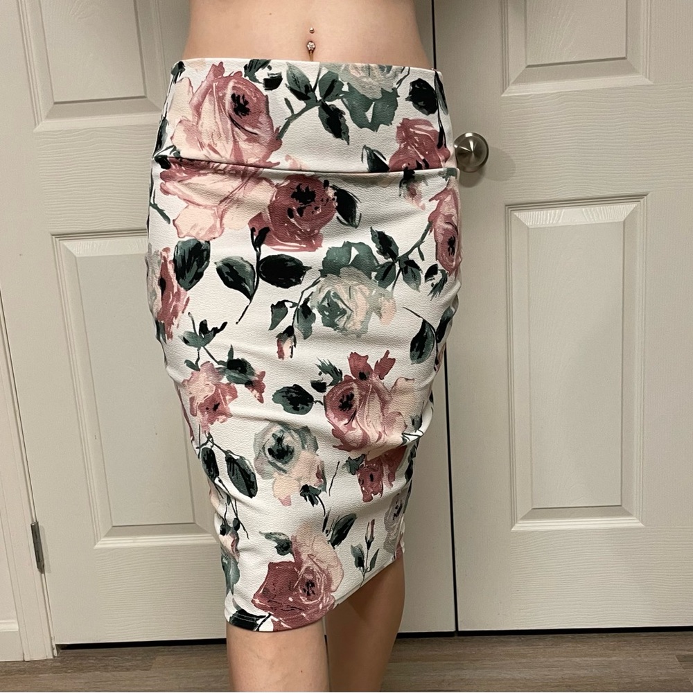 Floral skirt
